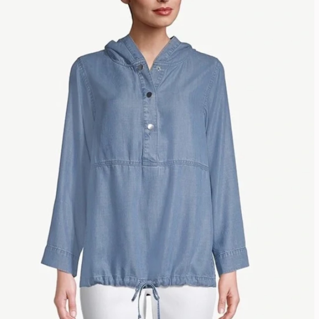 Chico’s Chambray Pullover